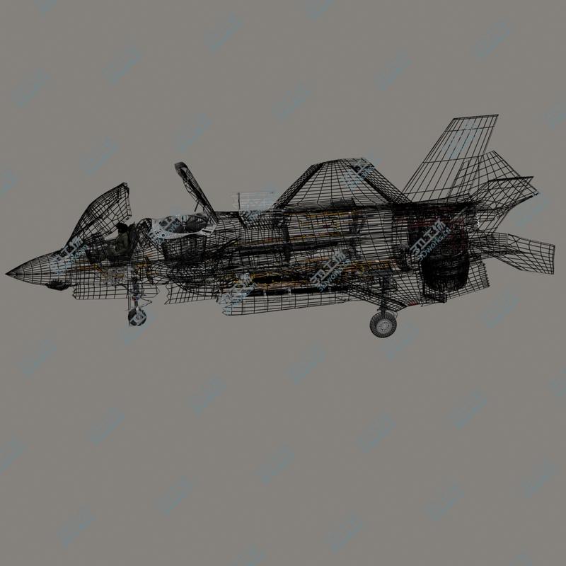 images/goods_img/20210113/USMC F-35 B Lightning II Operational Model with pilot/5.jpg